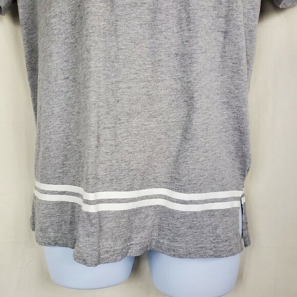 Forever 21 Mens Crew Neck Short Sleeve Tshirt White Gray Size M - Picture 3 of 12